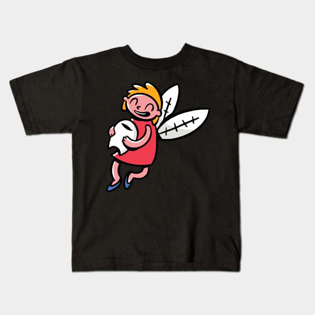 Cute Tooth Fairy I Kids I Dentist I Tooth Fairy Kids T-Shirt by Shirtjaeger